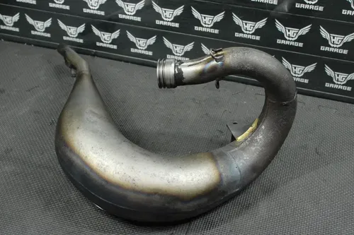 2002 YAMAHA YZ85 FMF FACTORY RAW EXHAUST PIPE CHAMBER HEADER 5PA-14610-00-00