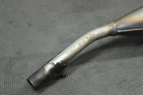 2002 YAMAHA YZ85 FMF FACTORY RAW EXHAUST PIPE CHAMBER HEADER 5PA-14610-00-00