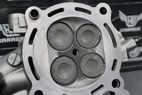 2007 KAWASAKI KX450F OEM ENGINE CYLINDER HEAD VALVES NICE!