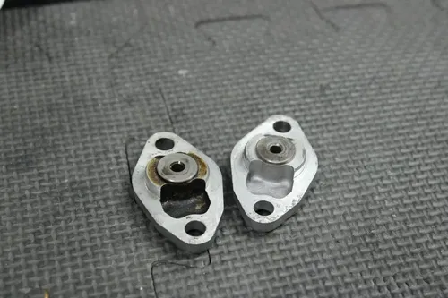 1998 HONDA CR125R OEM ENGINE POWERVALVE CYLINDER JUG LINKAGE COVERS ASSEMBLY