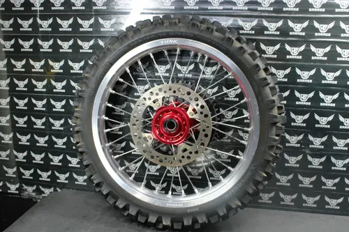 2006 05-07 HONDA CRF250R TUSK 19"X 2.15" REAR BACK WHEEL RIM HUB 42650-KRN-710