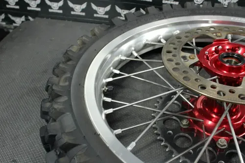 2006 05-07 HONDA CRF250R TUSK 19"X 2.15" REAR BACK WHEEL RIM HUB 42650-KRN-710