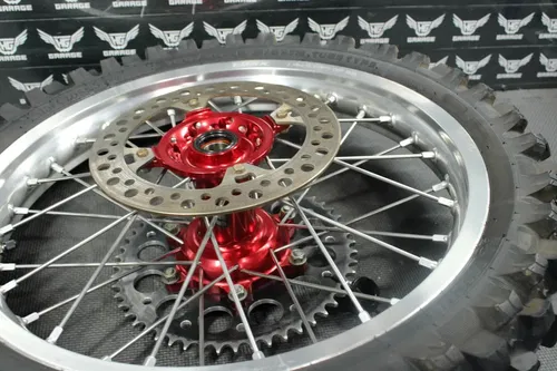 2006 05-07 HONDA CRF250R TUSK 19"X 2.15" REAR BACK WHEEL RIM HUB 42650-KRN-710