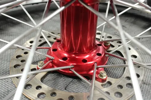 2006 05-07 HONDA CRF250R TUSK 19"X 2.15" REAR BACK WHEEL RIM HUB 42650-KRN-710