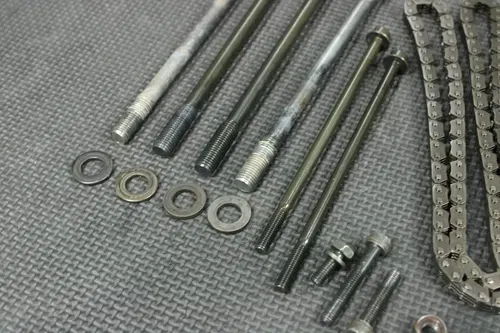 2006 99-06 YAMAHA TTR250 OEM CAM CHAIN TENSIONER TOPEND HARDWARE CHAIN GUIDES