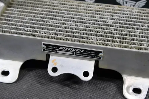 2006 YAMAHA YZ250F MISHIMOTO LEFT ENGINE MOTOR COOLING COOLER RADIATOR