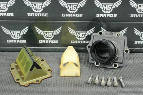 2004 KAWASAKI 97-05 KDX220R OEM INTAKE REED BLOCK ASSEMBLY 12021-1067