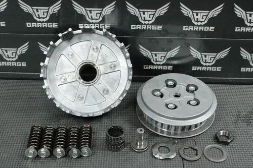 2003 SUZUKI RM85 RM85L OEM COMPLETE CLUTCH BASKET HUB 21200-02B41