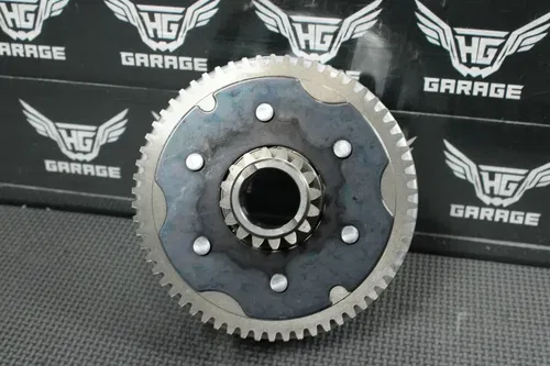 2003 SUZUKI RM85 RM85L OEM COMPLETE CLUTCH BASKET HUB 21200-02B41