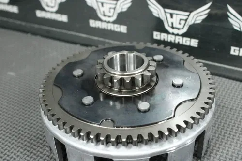 2003 SUZUKI RM85 RM85L OEM COMPLETE CLUTCH BASKET HUB 21200-02B41
