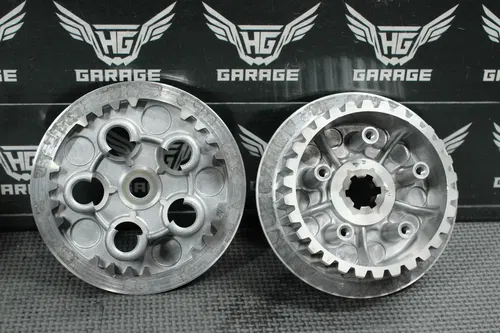 2003 SUZUKI RM85 RM85L OEM COMPLETE CLUTCH BASKET HUB 21200-02B41