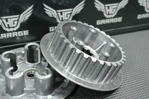 2003 SUZUKI RM85 RM85L OEM COMPLETE CLUTCH BASKET HUB 21200-02B41