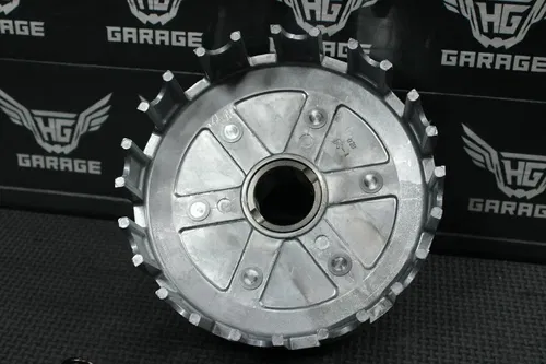 2003 SUZUKI RM85 RM85L OEM COMPLETE CLUTCH BASKET HUB 21200-02B41