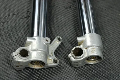 2004 KTM 85SX OEM 43MM RIGHT LEFT FRONT SUSPENSION FORKS SHOCKS 0518Y740LS