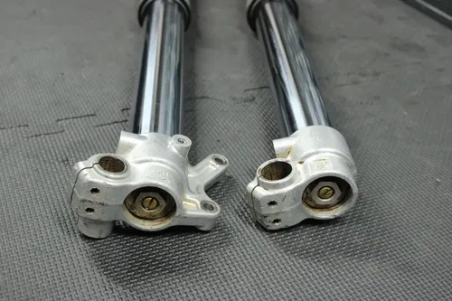 2004 KTM 85SX OEM 43MM RIGHT LEFT FRONT SUSPENSION FORKS SHOCKS 0518Y740LS