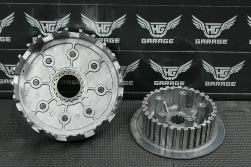 2006 05-08 KAWASAKI KX250F OEM CLUTCH BASKET & CENTER HUB 13095-0049