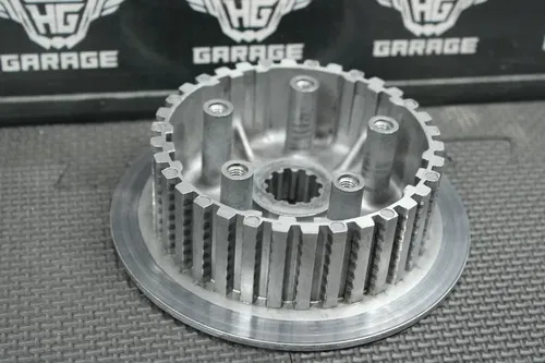 2006 05-08 KAWASAKI KX250F OEM CLUTCH BASKET & CENTER HUB 13095-0049