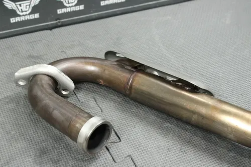 2018 16-18 SUZUKI RMZ250 OEM EXHAUST PIPE CHAMBER HEADER 14150-49H40