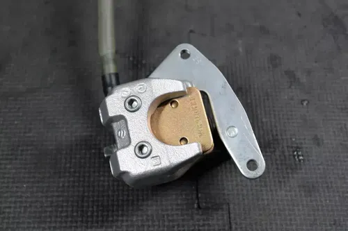 2008 HONDA CRF150RB OEM FRONT BRAKE CALIPER MASTER CYLINDER PRO TAPER LEVER