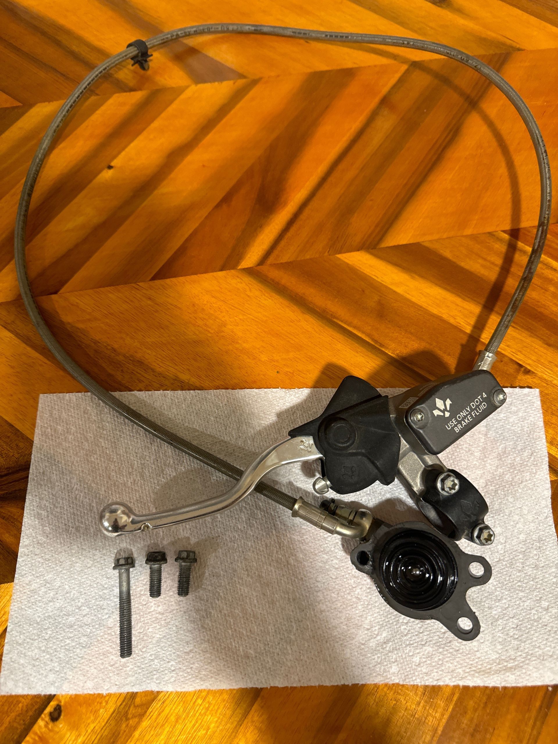 🏅2024 Husky Tc 85 Clutch Master Cyl, Clutch Hose, & Output Cylinder Complete 🥇