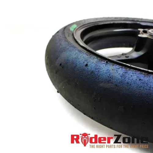 2005 - 2008 SUZUKI GSXR1000 FRONT WHEEL BLACK RIM STRAIGHT 06 07 GSXR600 GSXR750
