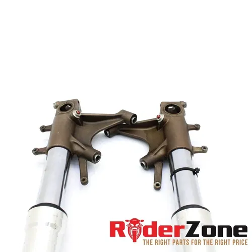 2004 2005 HONDA CBR1000RR FORKS FRONT SUSPENSION END FORK TRIPLE TREE CLAMP TOP
