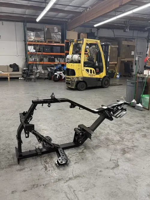 09 Can Am Spyder GS 990 Main Frame Chassis STRAIGHT BLACK STOCK