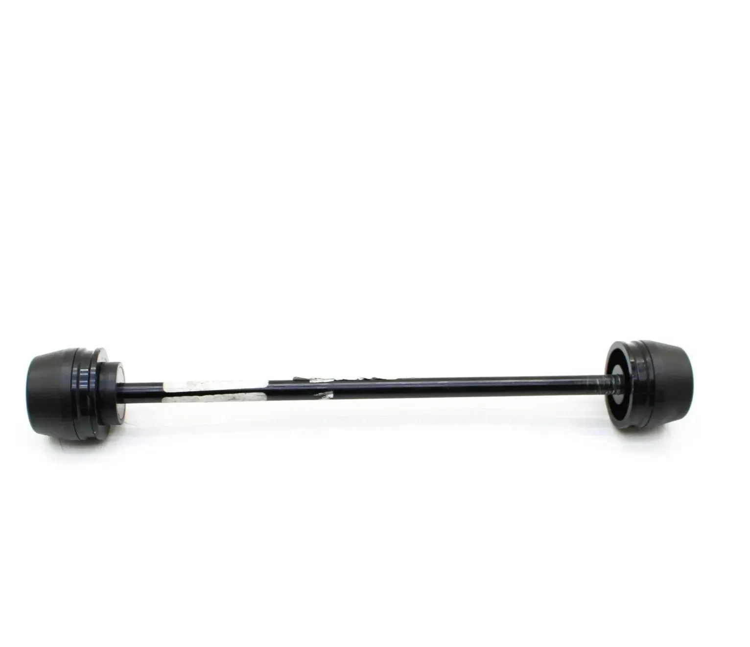 2009 - 2012 DUCATI STREETFIGHTER S FRONT AXLE PROCTECTION SLIDER STRAIGHT BLACK