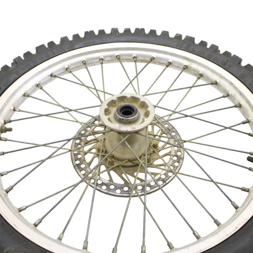1997 - 2001 HONDA CR250R FRONT WHEEL RIM ROTOR TIRE RUBBER