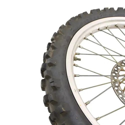 1997 - 2001 HONDA CR250R FRONT WHEEL RIM ROTOR TIRE RUBBER