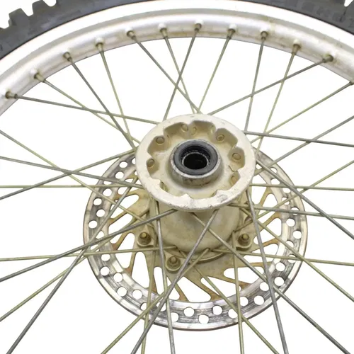 1997 - 2001 HONDA CR250R FRONT WHEEL RIM ROTOR TIRE RUBBER