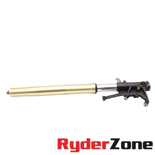 2006 - 2011 KAWASAKI NINJA ZX14 FORK FRONT SUSPENSION GOLD OEM BENT/FOR PARTS