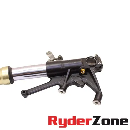 2006 - 2011 KAWASAKI NINJA ZX14 FORK FRONT SUSPENSION GOLD OEM BENT/FOR PARTS