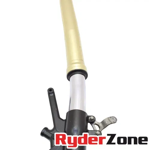 2006 - 2011 KAWASAKI NINJA ZX14 FORK FRONT SUSPENSION GOLD OEM BENT/FOR PARTS