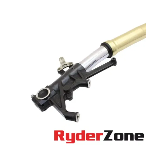 2006 - 2011 KAWASAKI NINJA ZX14 FORK FRONT SUSPENSION GOLD OEM BENT/FOR PARTS