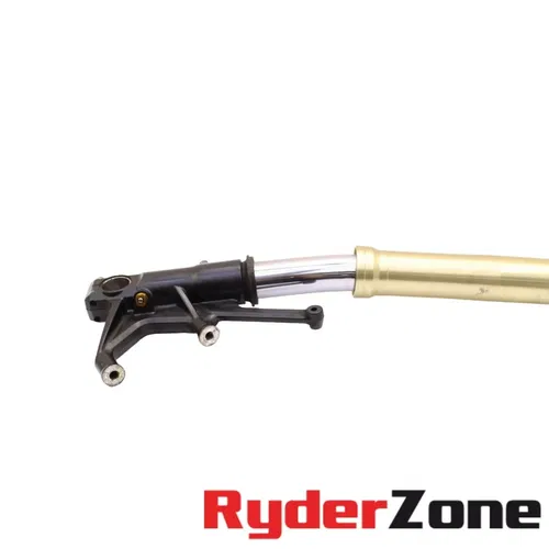 2006 - 2011 KAWASAKI NINJA ZX14 FORK FRONT SUSPENSION GOLD OEM BENT/FOR PARTS