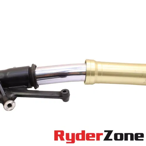 2006 - 2011 KAWASAKI NINJA ZX14 FORK FRONT SUSPENSION GOLD OEM BENT/FOR PARTS