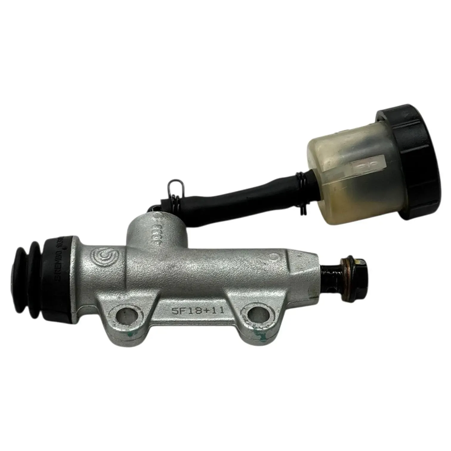 2015 - 2018 DUCATI SCRAMBLER REAR BRAKE MASTER CYLINDER BACK BREMBO RESERVOIR