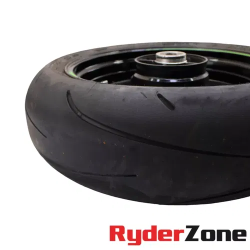 2016 - 2024 KAWASAKI NINJA ZX10R REAR WHEEL BACK STRAIGHT RIM DUNLOP TIRE BRAKE