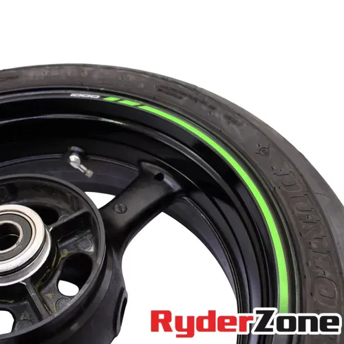 2016 - 2024 KAWASAKI NINJA ZX10R REAR WHEEL BACK STRAIGHT RIM DUNLOP TIRE BRAKE