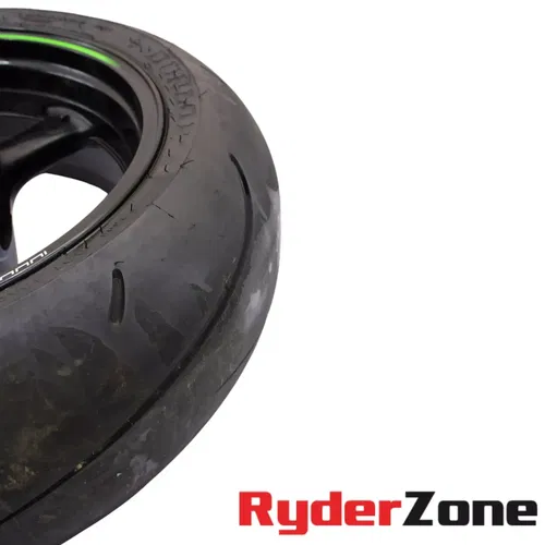 2016 - 2024 KAWASAKI NINJA ZX10R REAR WHEEL BACK STRAIGHT RIM DUNLOP TIRE BRAKE