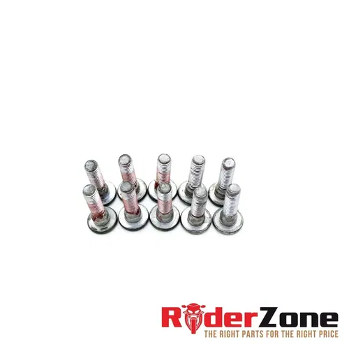1998 - 2021 KAWASAKI NINJA ZX6R FRONT ROTOR BOLTS BRAKE DISC HARDWARE SCREW SET
