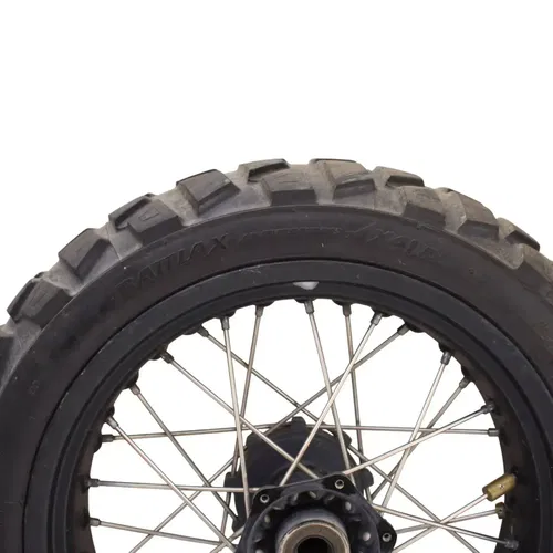2017 - 2019 KTM 1290 ADVENTURE R WHEEL SET FRONT & REAR SPOKED BLACK STRAIGHT