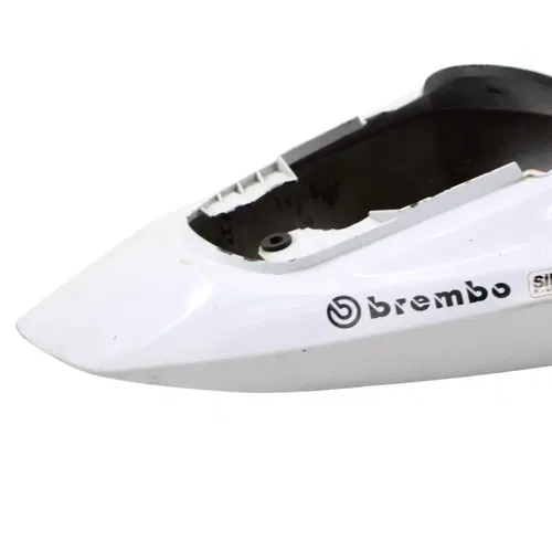 2003 2004 SUZUKI GSXR 1000 REAR BACK TAIL FAIRING COWL SHROUD WHITE PLASTIC