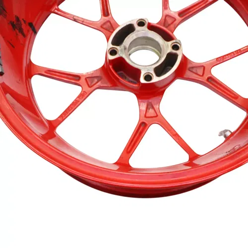 2020 - 2023 DUCATI PANIGALE V2 REAR RIM WHEEL RED * SLIGHT BEND*