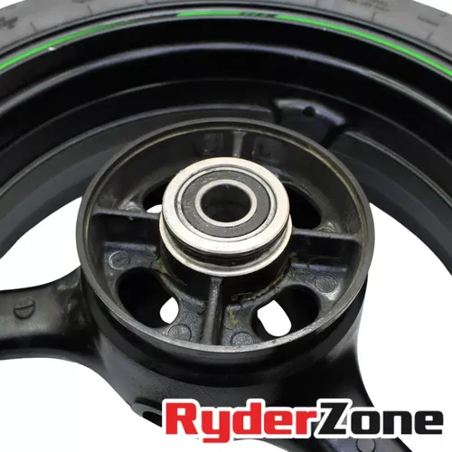 2016 - 2020 KAWASAKI NINJA ZX10R REAR WHEEL STRAIGHT RIM DUNLOP TIRE BRAKE ROTOR