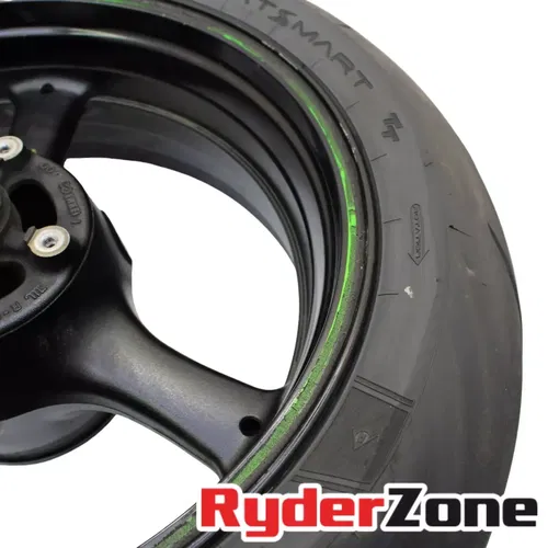 2016 - 2020 KAWASAKI NINJA ZX10R REAR WHEEL STRAIGHT RIM DUNLOP TIRE BRAKE ROTOR