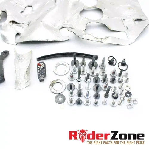 08 - 16 YAMAHA YZF R6 PARTS HARDWARE NUTS BOLTS SET HEAT SHEILD BATTERY CHARGER