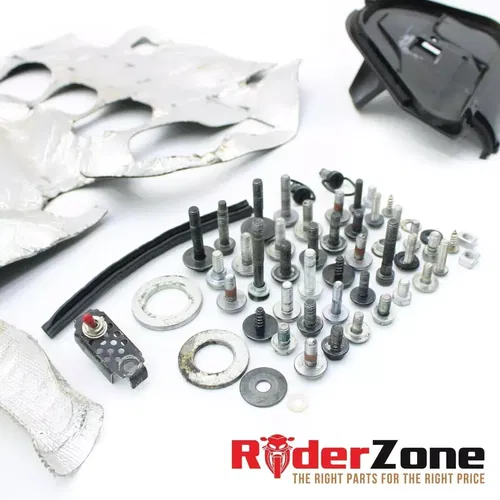 08 - 16 YAMAHA YZF R6 PARTS HARDWARE NUTS BOLTS SET HEAT SHEILD BATTERY CHARGER