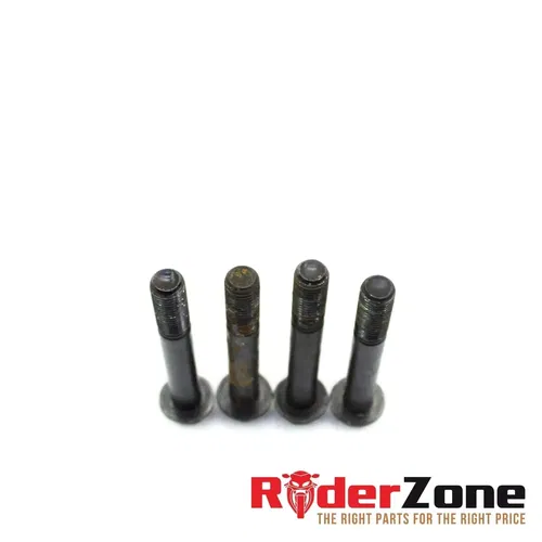2015 - 2019 YAMAHA YZF R1 R1S R1M FRONT CALIPER BOLTS SET BLACK 90105-10397-00